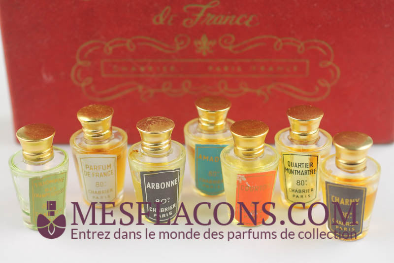 Coffret ancien - Les sept parfums de France