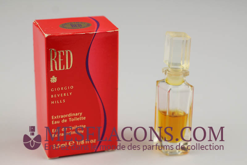 Red, Eau de toilette extraordinaire