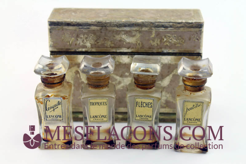 Coffret Lancôme de 4 miniatures très anciennes