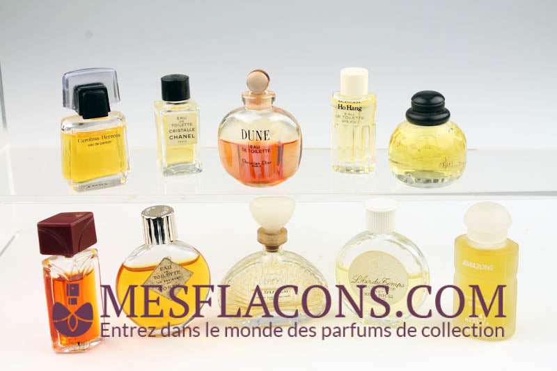 Lot de 10 miniatures féminines (marques différentes ) - L4
