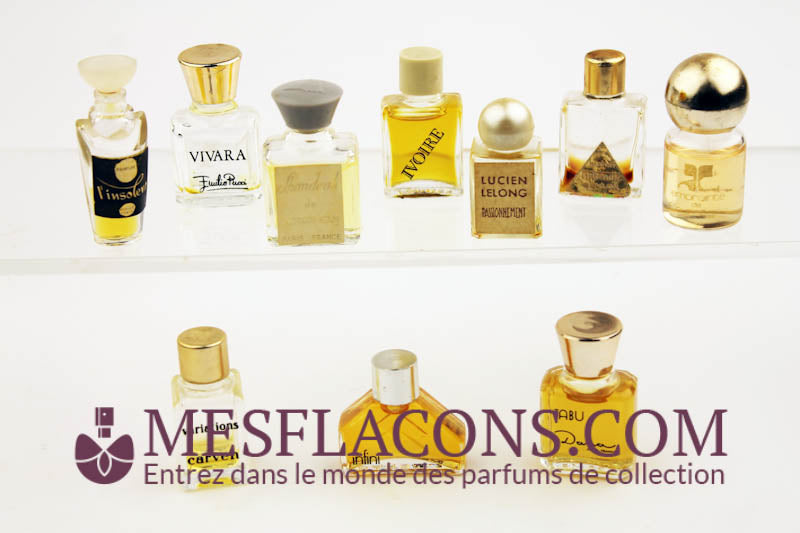 Lot de 10 micro miniatures féminines (marques différentes ) - L5