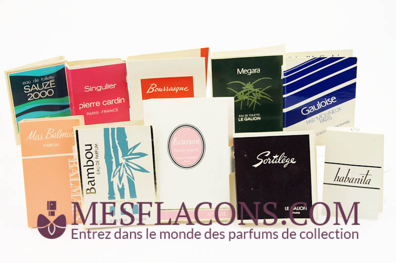 Lot de 10 tubes anciens (tigette) avec leur pochette (marques diverses) - L1