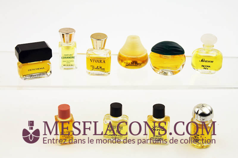 Lot de 10 micro miniatures féminines (marques différentes ) - L1
