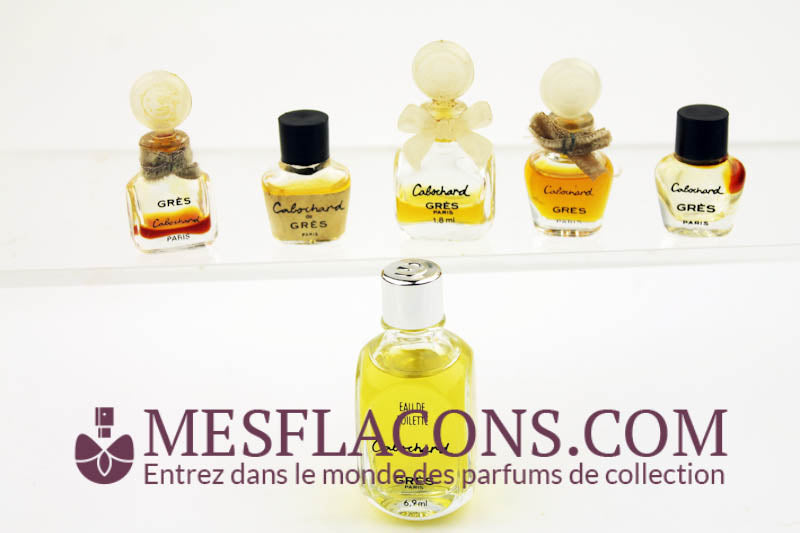 Lot de 6 miniatures " CABOCHARD " (variantes différentes)