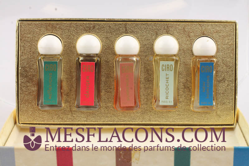 Coffret Les Parfums Ciro - Flaconettes