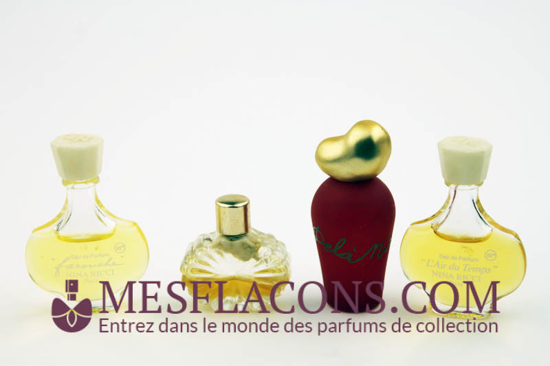 Lot de 4 minis féminines, variantes différentes