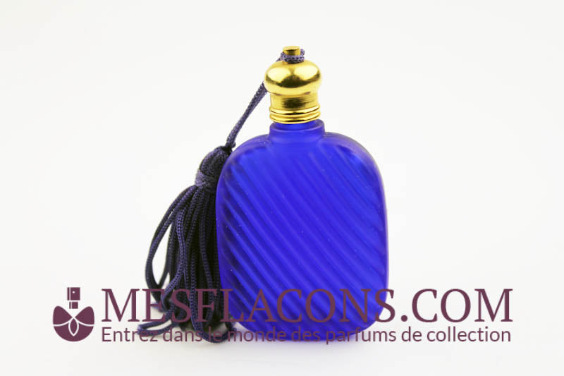 Très rare miniature vintage bleue