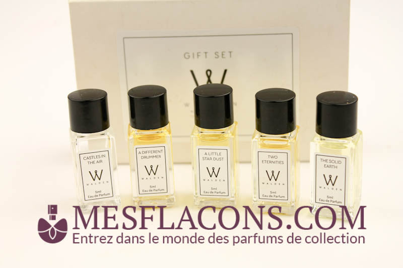 Coffret  " W " Walden, natural perfume